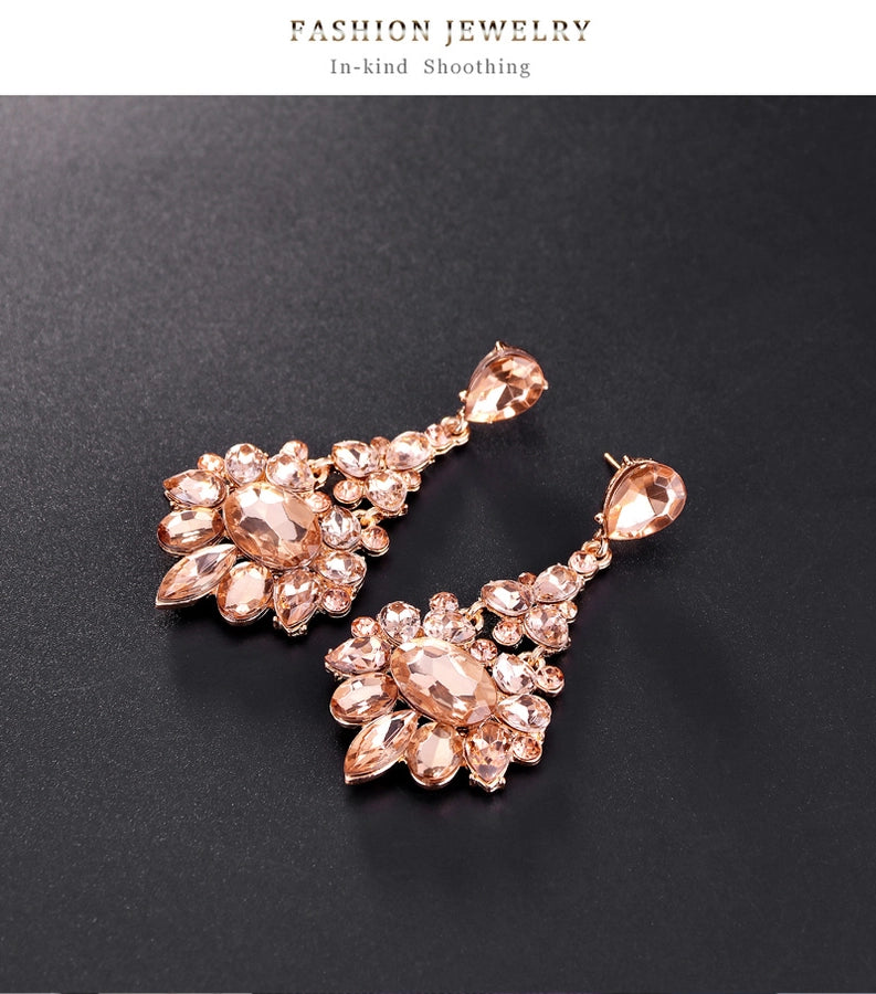 fashion rhinestone drop