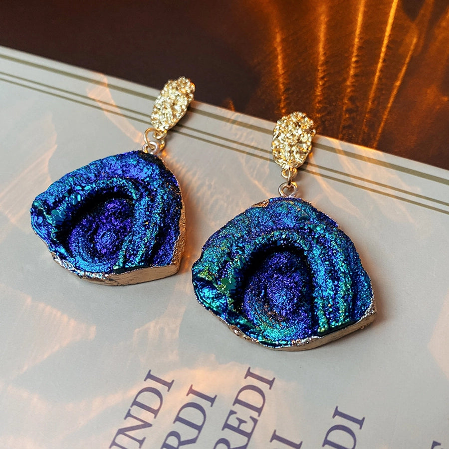retro oval resin