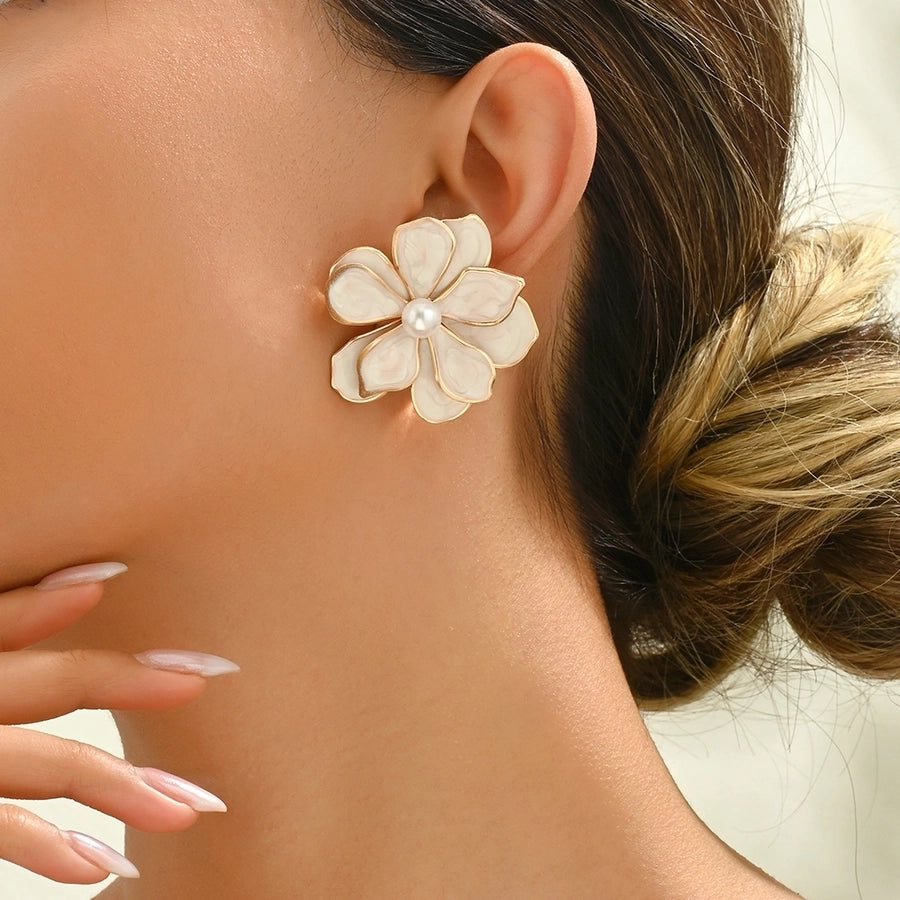 Flower Painted Enamel