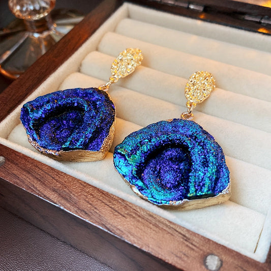 retro oval resin