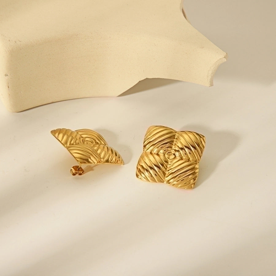 Stainless Steel Style Triangle