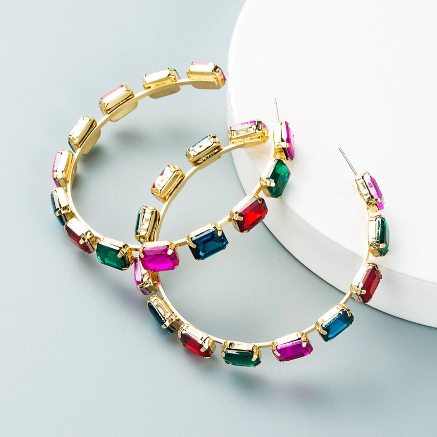alloy inlay rhinestone
