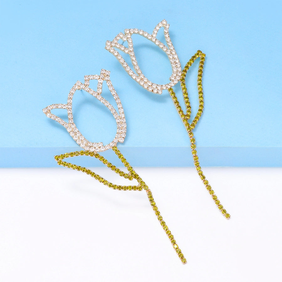 elegant flower ear
