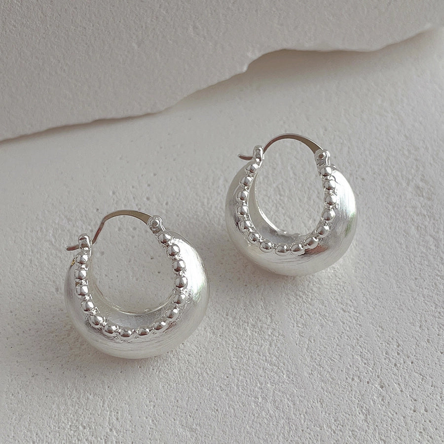 Hoop earrings