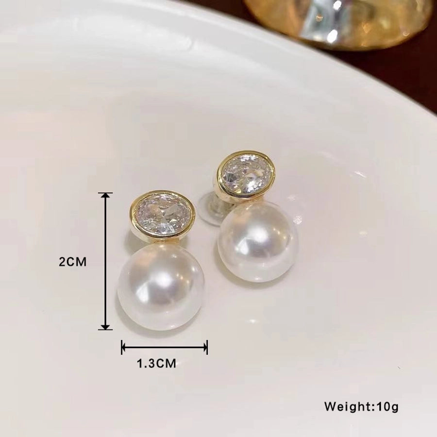 elegant round pearls