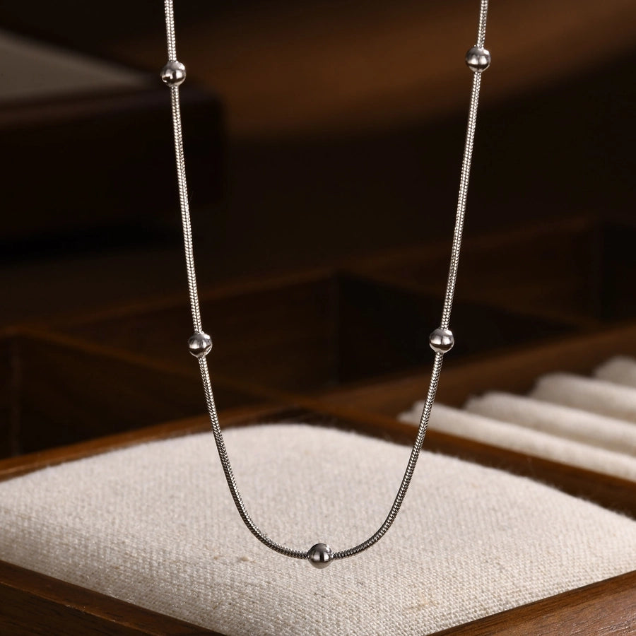 Ball Stainless Steel Necklace