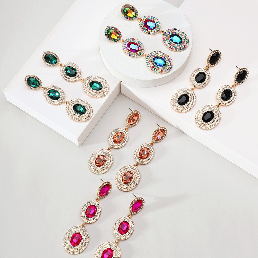 luxurious oval