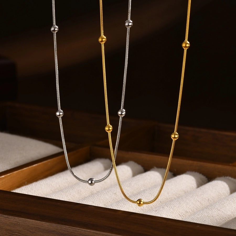 Ball Stainless Steel Necklace