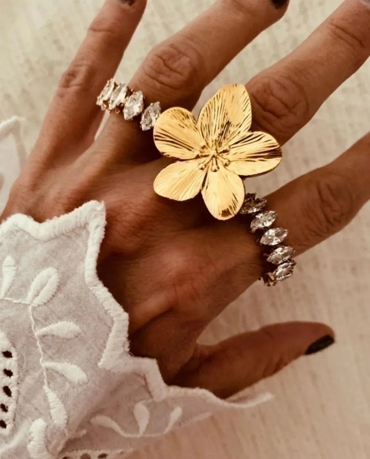 Butterfly Stainless Steel Turquoise Rings Earrings