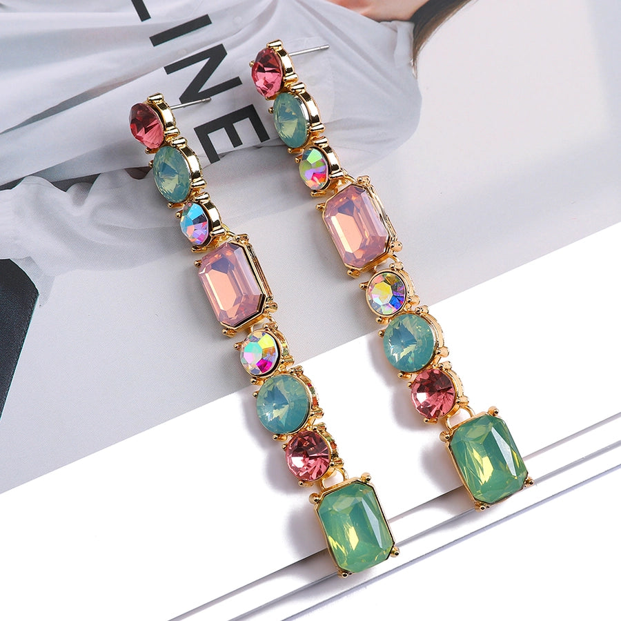 style geometric gemstones