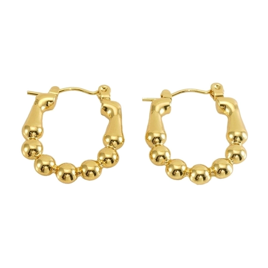 Stainless Steel Hoop Earrings