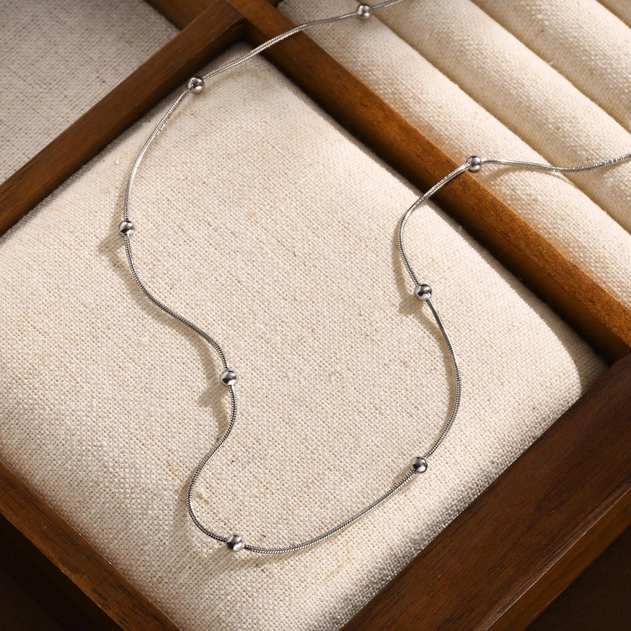 Ball Stainless Steel Necklace