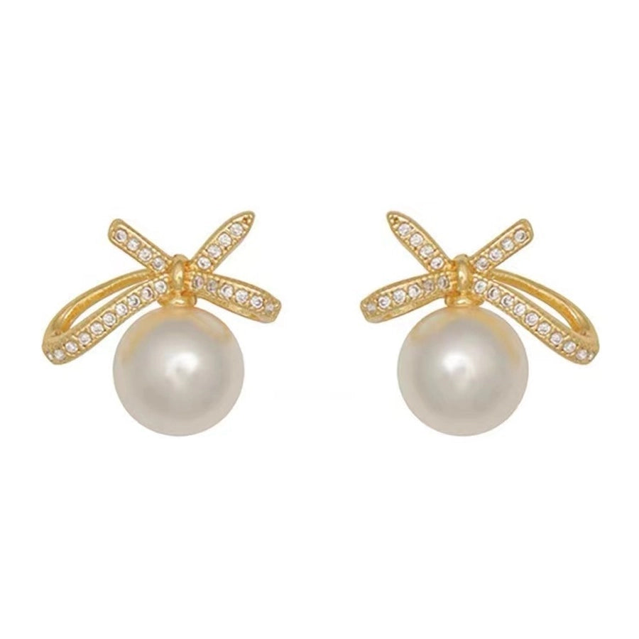 Vintage Pearl Bow Knot