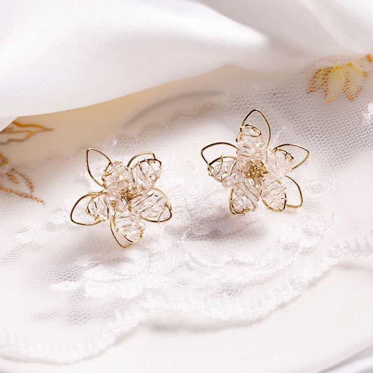 lady flower crystal