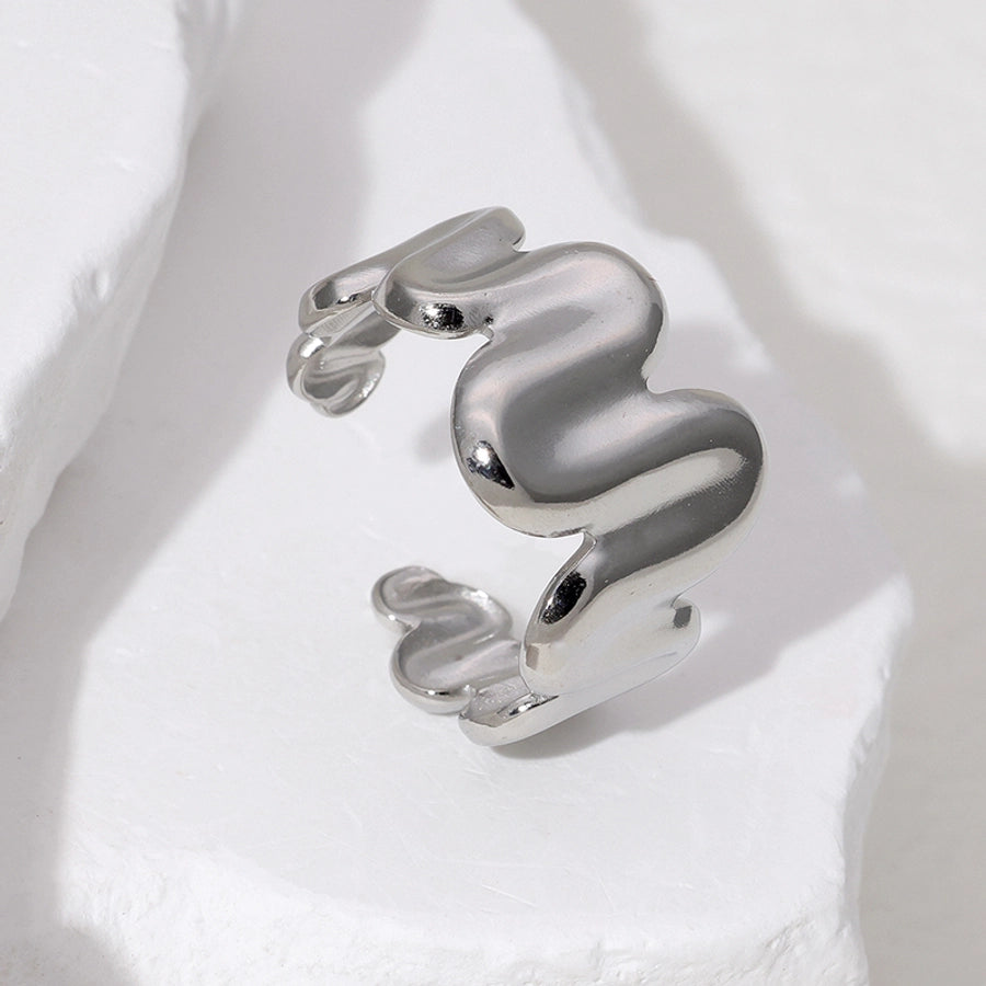 Irregular Stainless Steel Rings