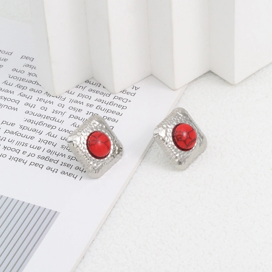 Square Inlay Stainless Steel