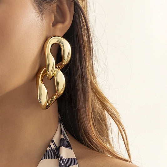 irregular shape earrings
