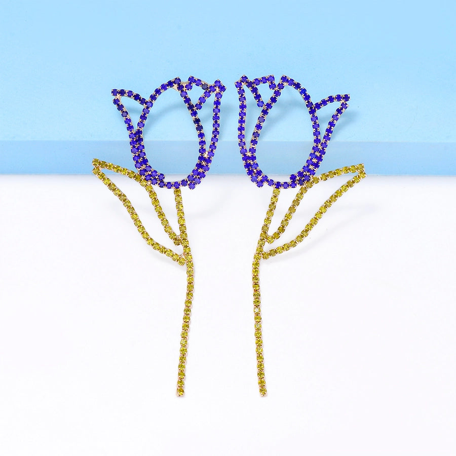 elegant flower ear