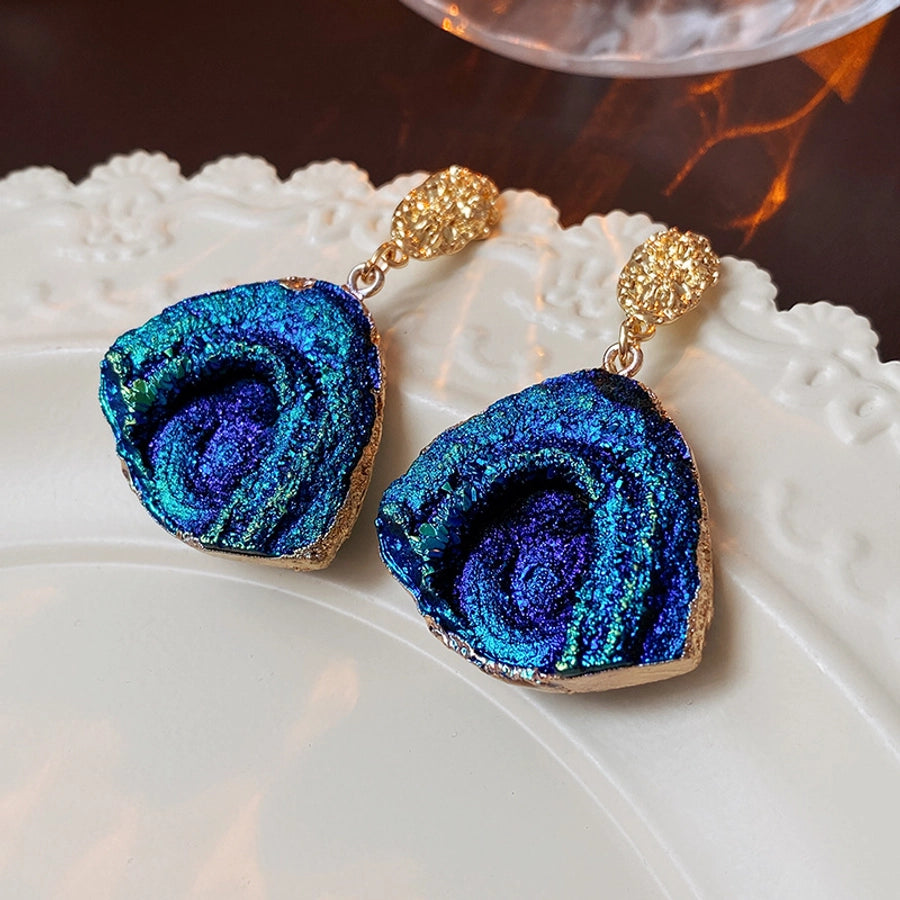 retro oval resin