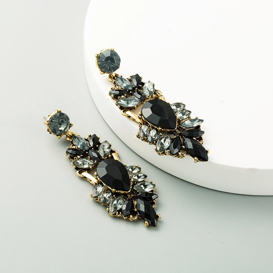 exaggerated long earrings