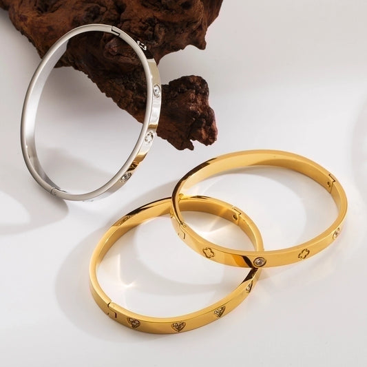 French Stainless Steel Bangle