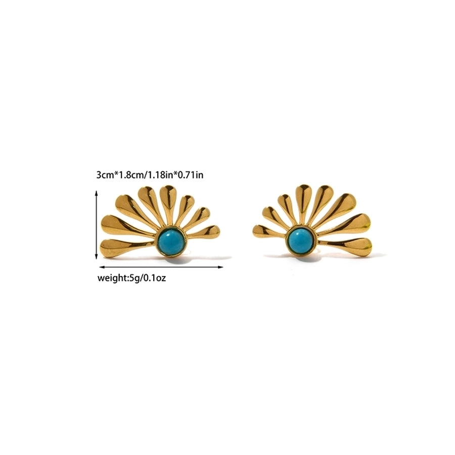 Stainless Steel Natural Studs