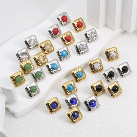 Square Inlay Stainless Steel
