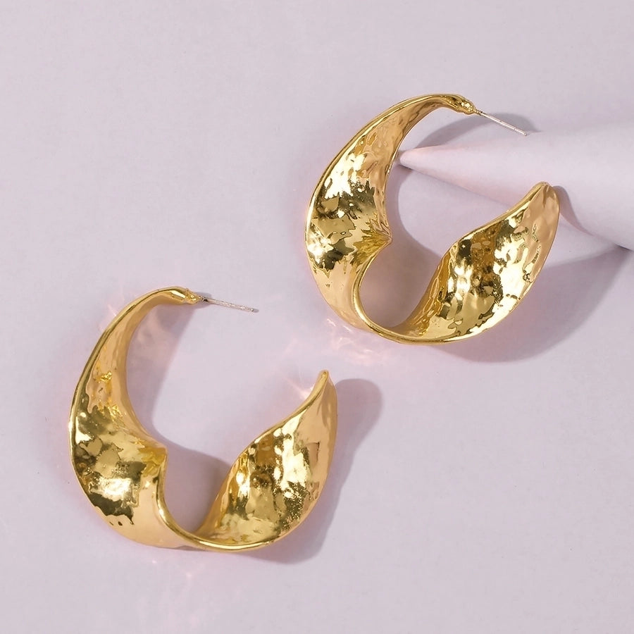 Plating Hoop Earrings