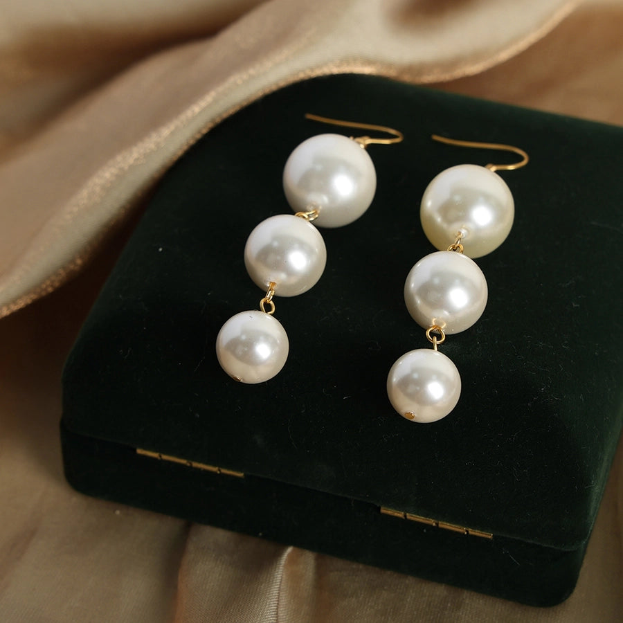 beaded pearl titanium steel