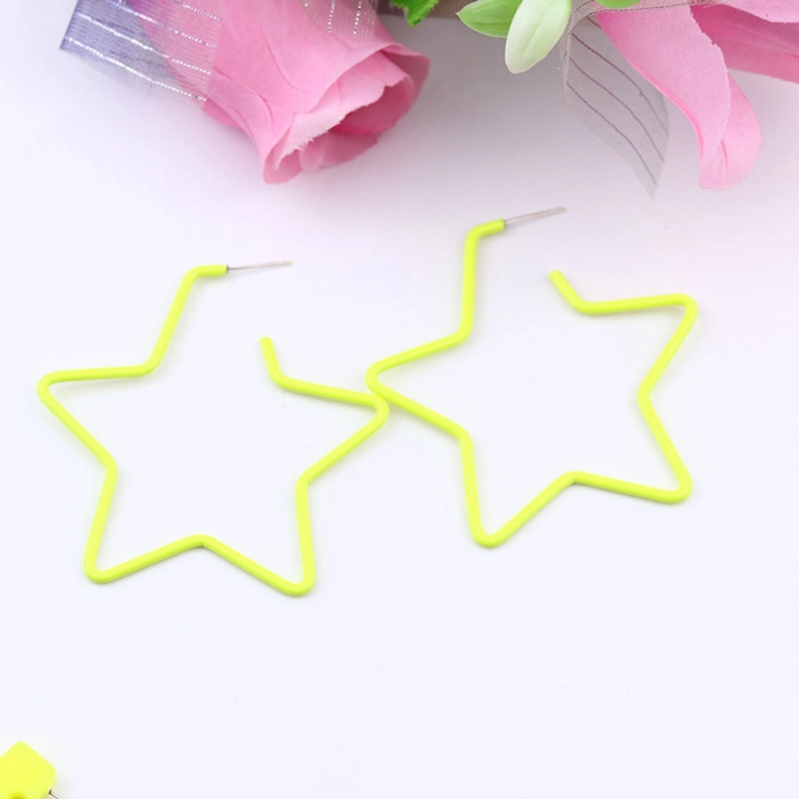 star heart shape arylic