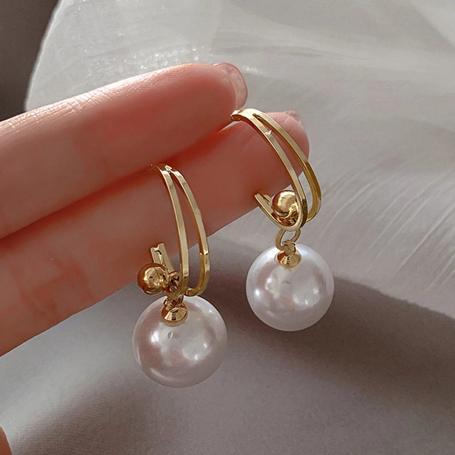elegant flower earrings