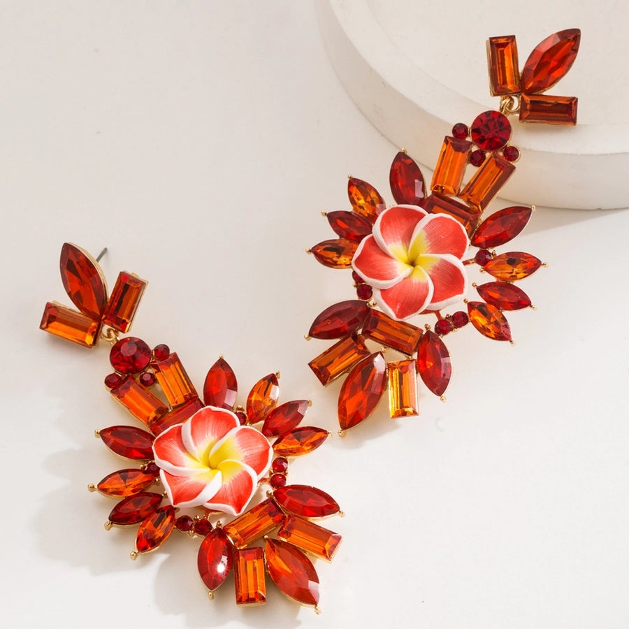 Vintage Flower Glass