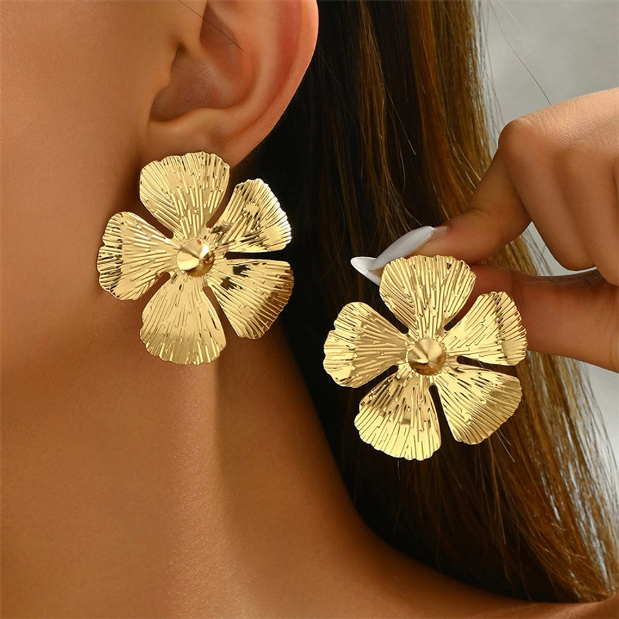 French Streetwear Flower Bow