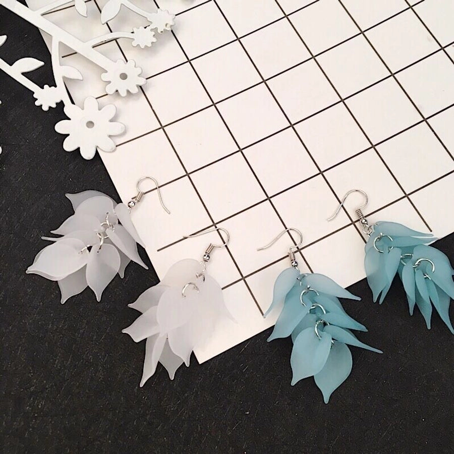 Flower Drop Earrings