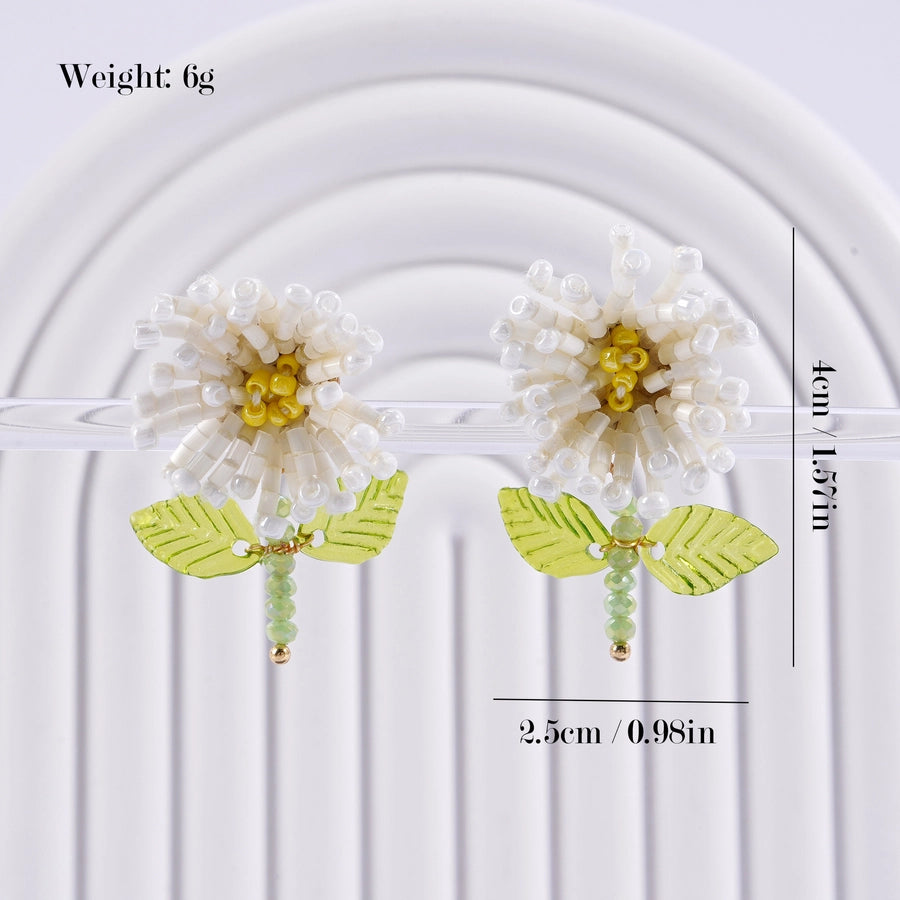 Flower Beaded Arylic