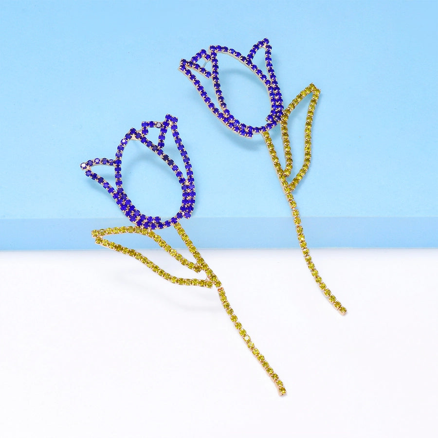 elegant flower ear