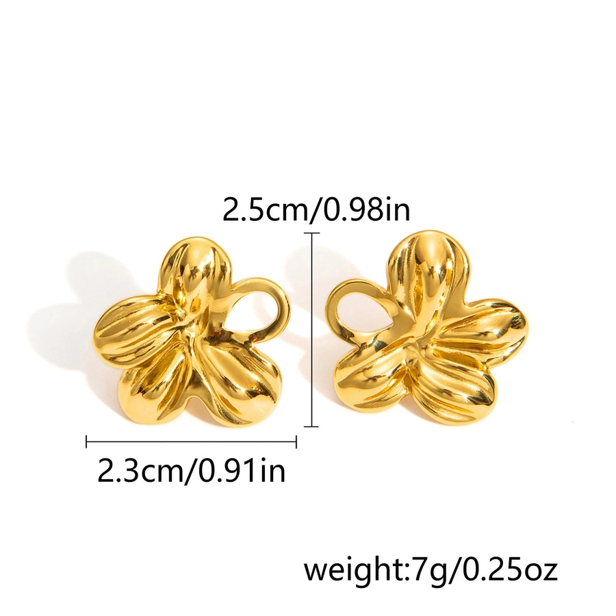 Oval Heart Stainless Steel