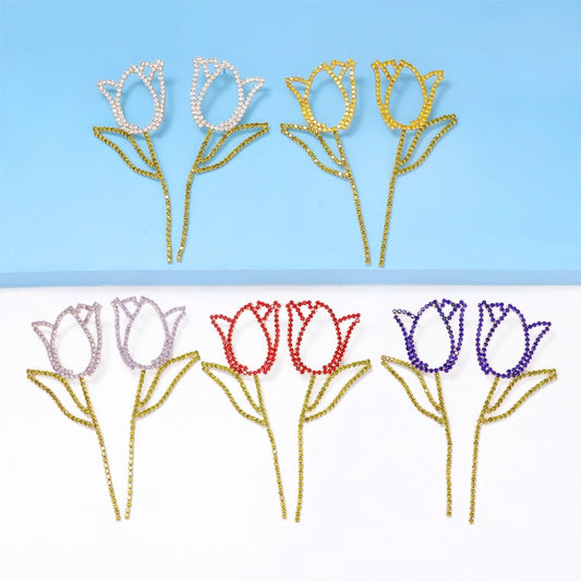 elegant flower ear
