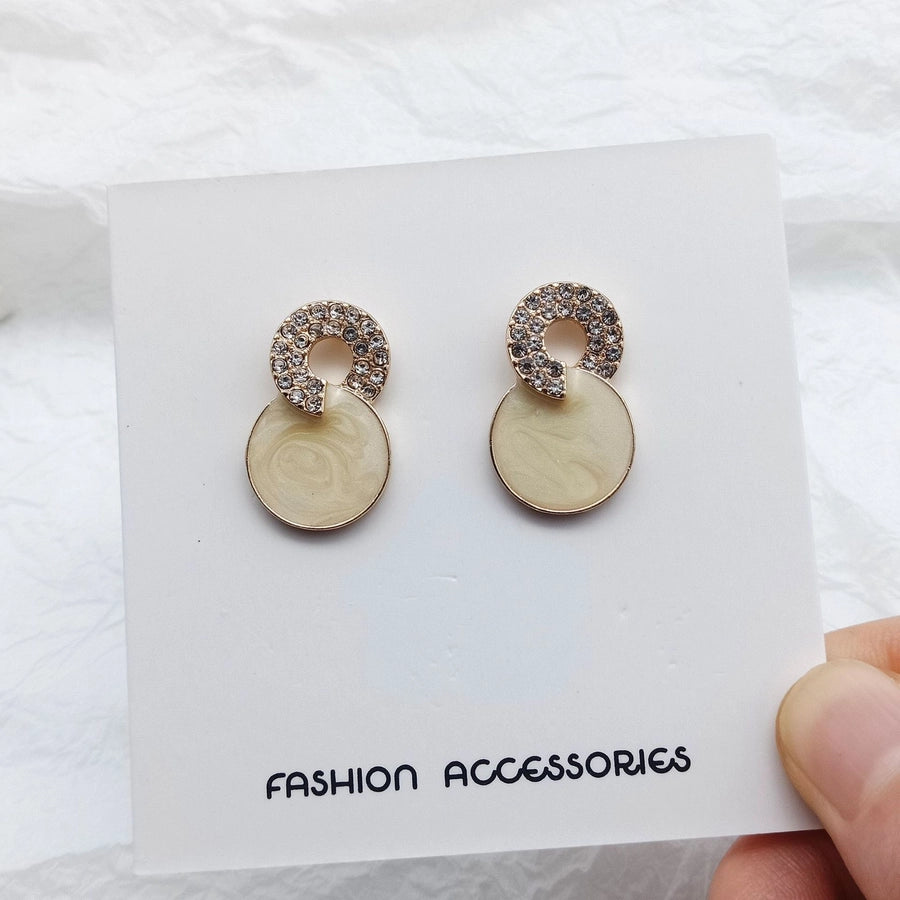 geometric enamel rhinestones