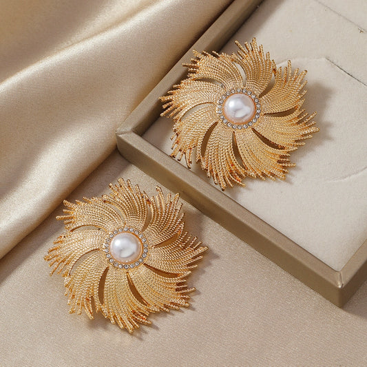 Floral Hollow Alloy