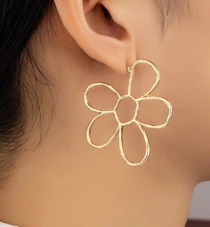 Flower Hollow Titanium Steel