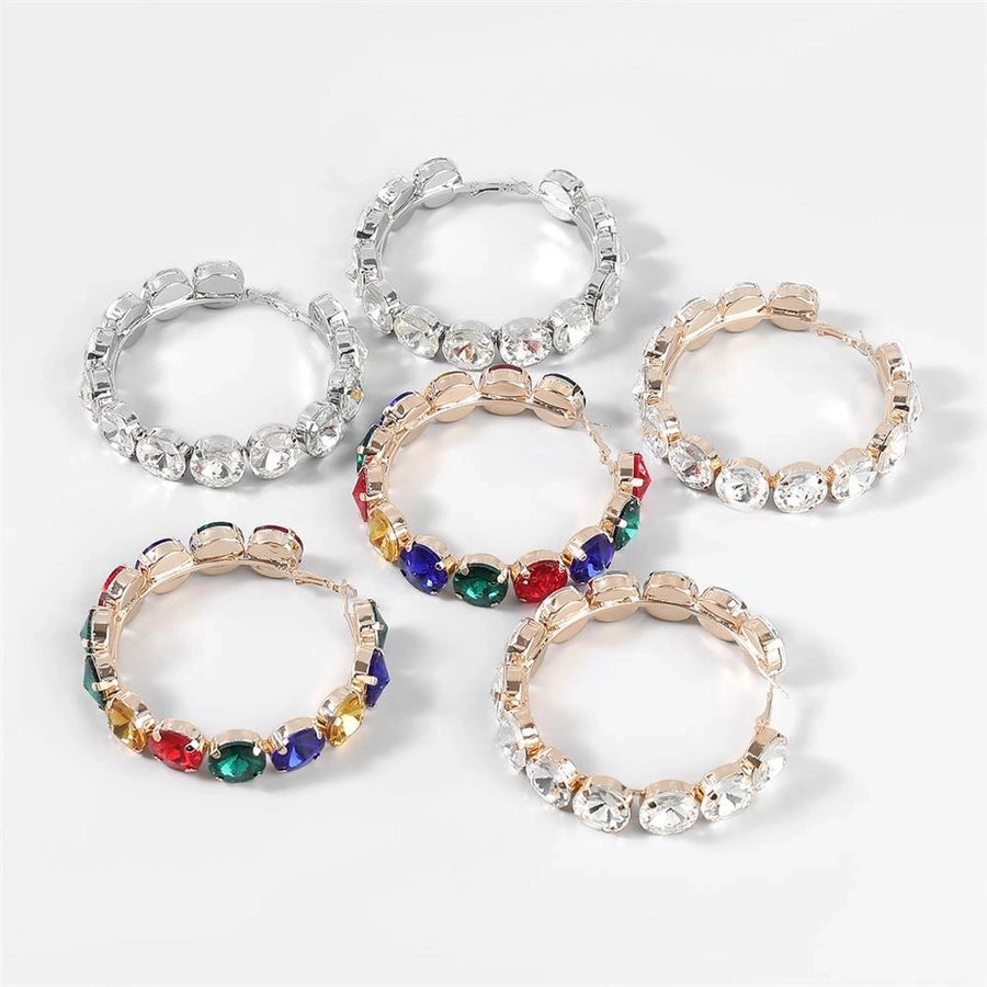 metal hoop earrings