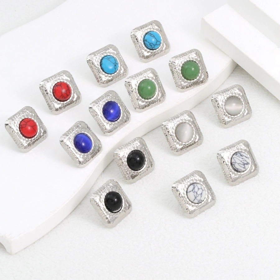 Square Inlay Stainless Steel