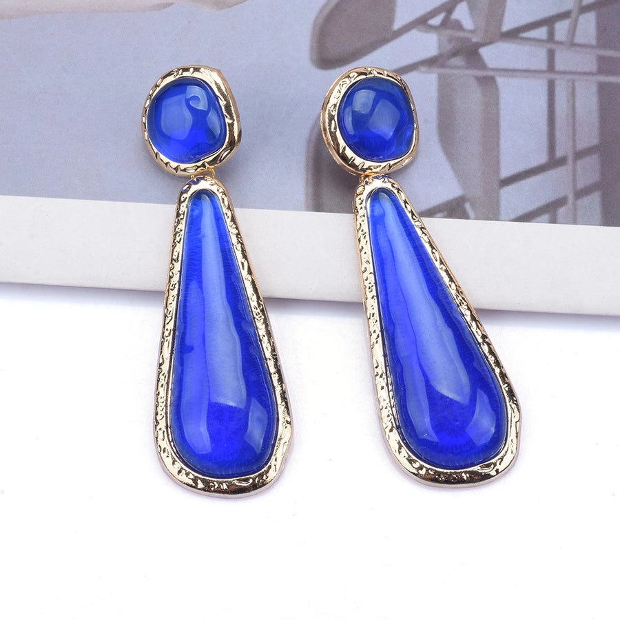exaggerated drop earrings